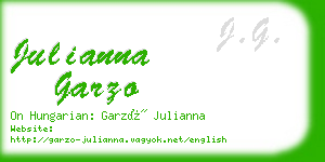 julianna garzo business card